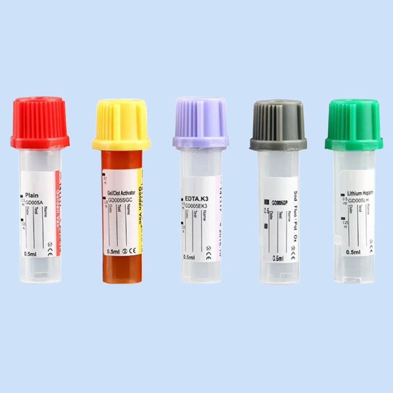 Microblojo de recolección de sangre